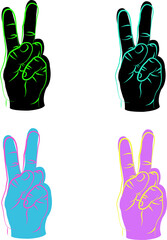 hand gestures set