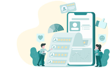 Analyzing customer reviews data, ratings, and comment of improving and increasing customer loyalty. Online customer review gives star rating satisfaction with the product or service. 