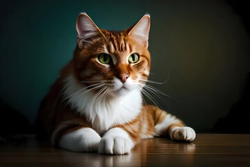 Obraz premium hübsche süße Katze 