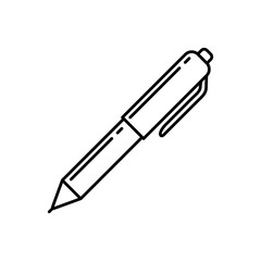 Simple Pen Icon Vector Template