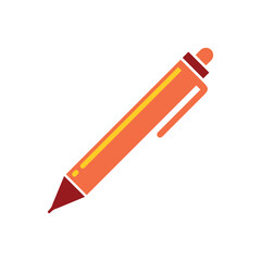 Simple Pen Icon Vector Template
