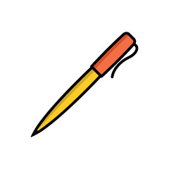 Simple Pen Icon Vector Template