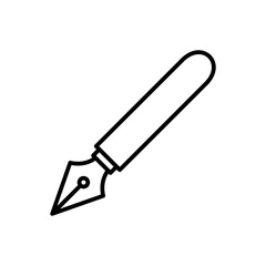 Simple Pen Icon Vector Template