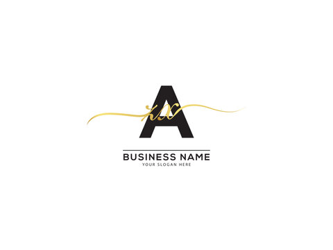 Modern Azc zac Signature Letter Logo, Creative azc Logo Letter Vector Stock