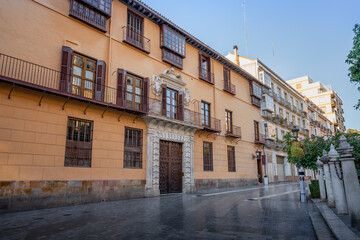 Fototapeta na wymiar Zea-Salvatierra Palace - Malaga, Andalusia, Spain