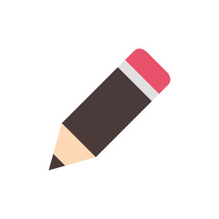 Simple Trendy Pencil Icon Vector Template
