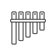 Panpipes Icon - Pan Flute Icon