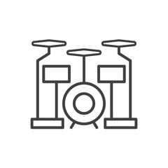 Drum Icon - Musical Instrument Icon