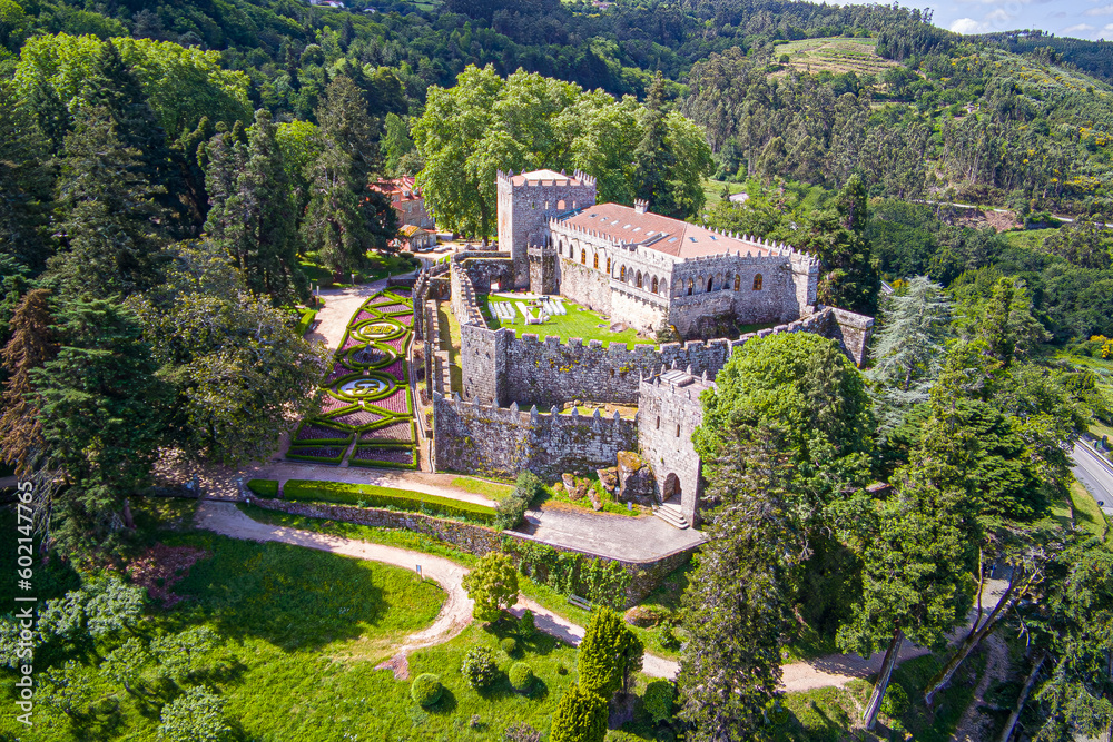 Wall mural view of the palace