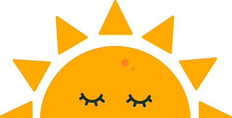 Half Sleeping Sun Character