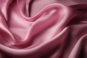 Pink silk satin background