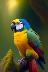 blue and gold macaw