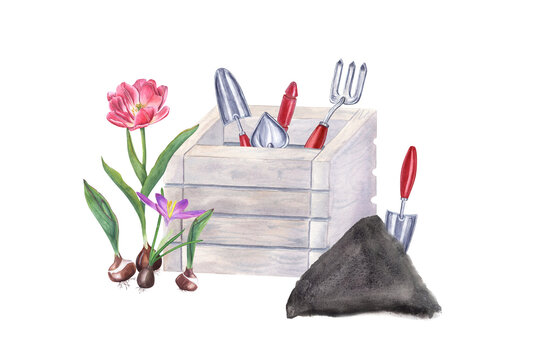 Garden Hoe clip art preview