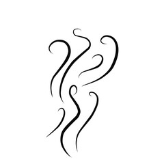 Aroma Smoke Doodle Icon