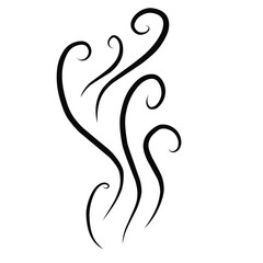 Aroma Smoke Doodle Icon
