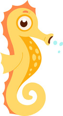 Seahorse Marine Character