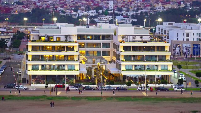 Rabat landscape, Morocco's capital city
