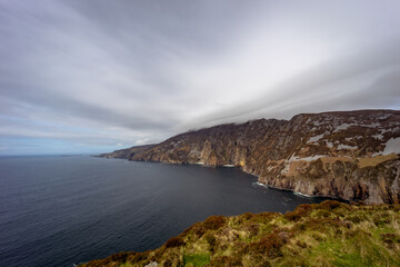 Fototapeta na wymiar The Slieve League Cliffs In Donegal