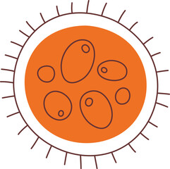 Bacterium Virus Icon