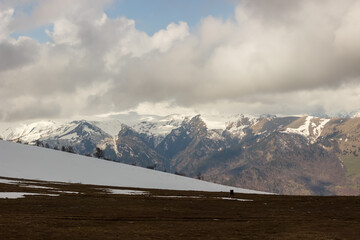 Mountain views in Arkhyz near BTA