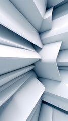 White futuristic background