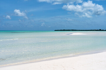 Beautiful Sandbar on the Spanish Wells in the Bahamas