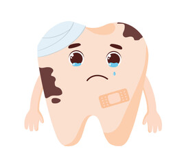 Dirty tooth character