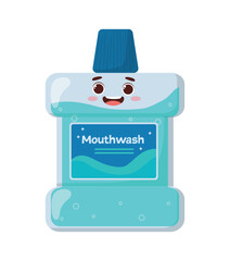 Mouthwash character concept