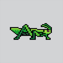 pixel art grasshopper. Grasshopper insect pixelated design for logo, web,
mobile app, badges and patches. Video game sprite. 8-bit. Isolated vector illustration.