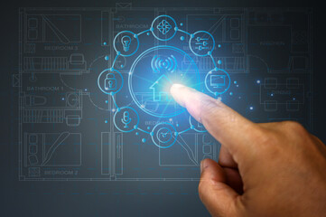 Smart Home Interface Visualization of Home Electronics Devices