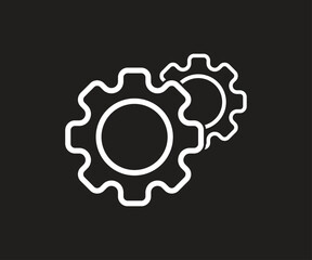 Strong metal sensation icon design vector template