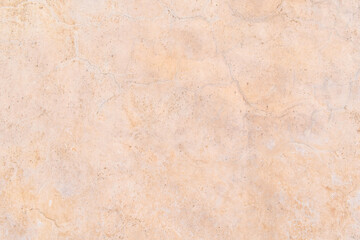 Dirty old ancient cracked cement render wall texture background. Old and rough concrete wall.