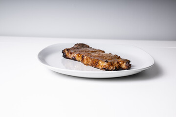 Savour the mouthwatering allure of a charred Angus AAA steak. Perfectly cooked, its tantalising...