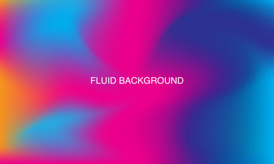 Modern Fluid gradient mesh. Abstract wavy background. Liquid vibrant colour flow. Template for posters, ad banners, brochures, flyers, covers, websites. EPS vector