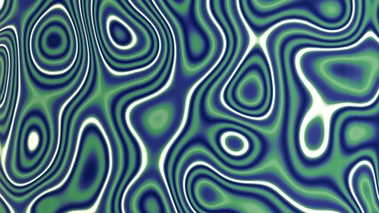 Psychedelic wave background. Abstract horizontal with colorful waves. Liquid groovy background