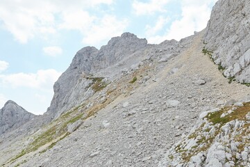 Hiking to Bobotov Kuk, the highest peak in Montenegro, situated in Durmitor National Park