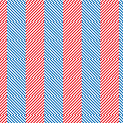 abstract geometric orange blue diagonal pattern art.