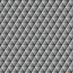 abstract black white gradient rhombus pattern art.
