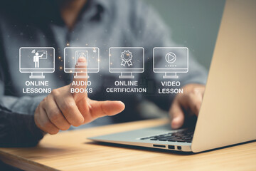 Infographics and icons rating form customer satisfaction level