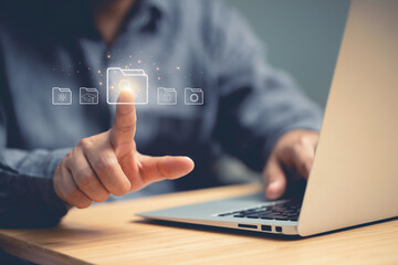 Infographics and icons rating form customer satisfaction level