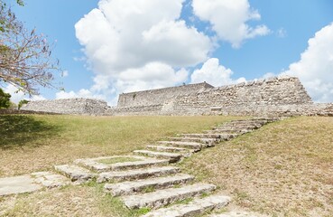 The Fortress de San Felipe in central Bacalar, completed in 1733