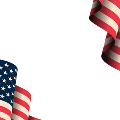 happy memorial day usa element