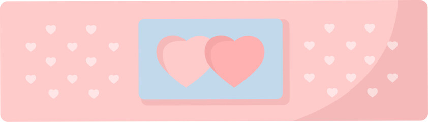 Kids Medical Plaster With Hearts