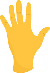 Hand In Rubber Glove
