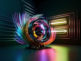 Add some fun and excitement to your projects with our colorful disco/party/clip/video theme stock images! Perfect for invitations, flyers, and more.