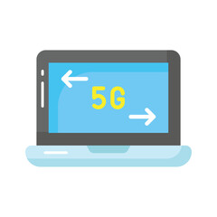 Carefully crafted vector of 5G technology, icon of 5G network in editable style