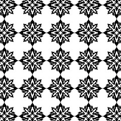 geometric cool abstract floral pattern