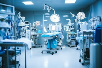 equipment in hospital  Ai Generative