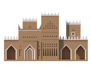 medieval castle in Arab Country