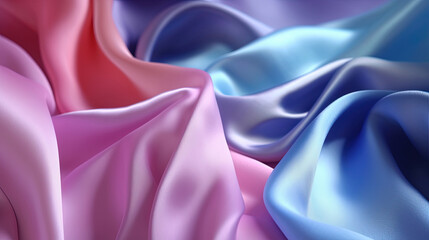 Silk fabric pattern